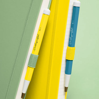 Leuchtturm A6 Plain Notebook Lemon