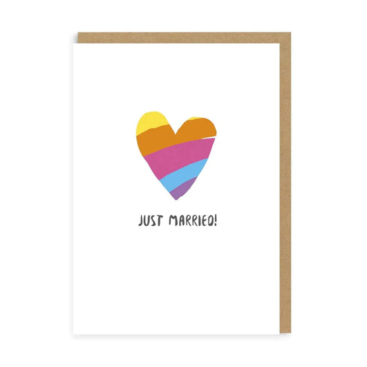Just Married Rainbow