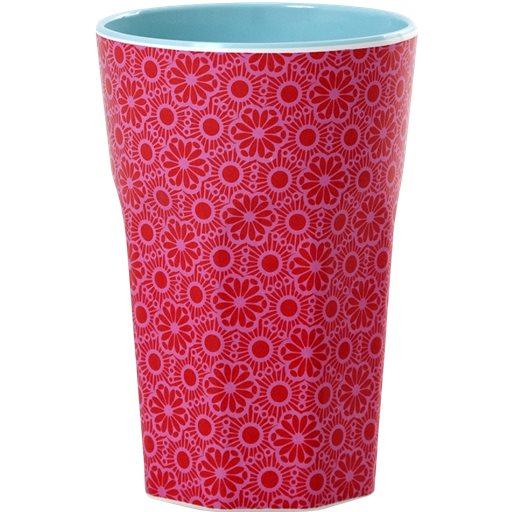 Tall Melamine Cup - Pink