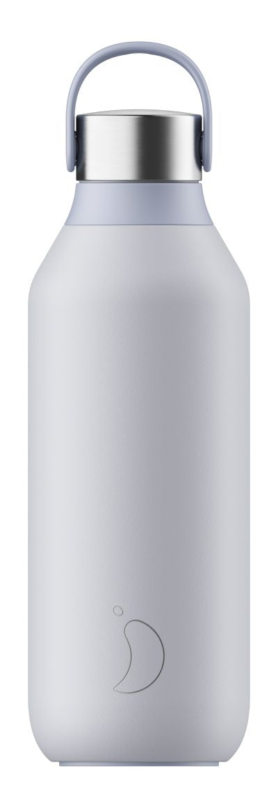 Series 2 Chilly's Bottle - Frost Blue 500 ml