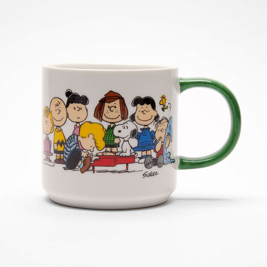 Peanuts Gang and House Mug