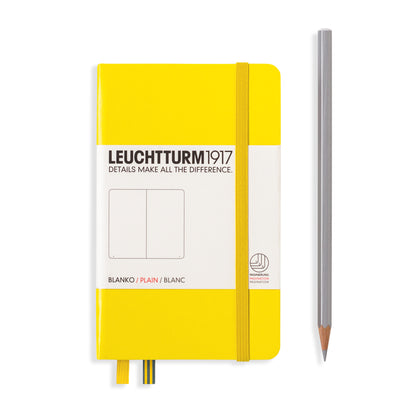 Leuchtturm A6 Plain Notebook Lemon