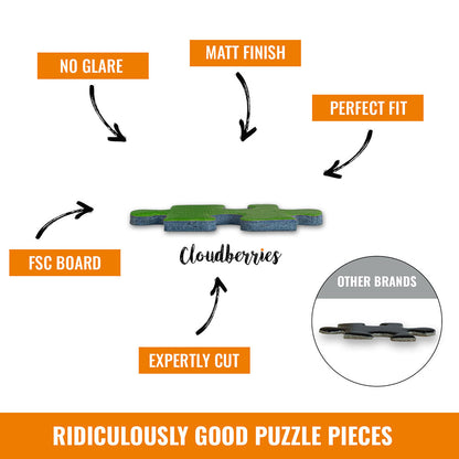 Cloudberries 1000 Piece Jigsaw - Doodle