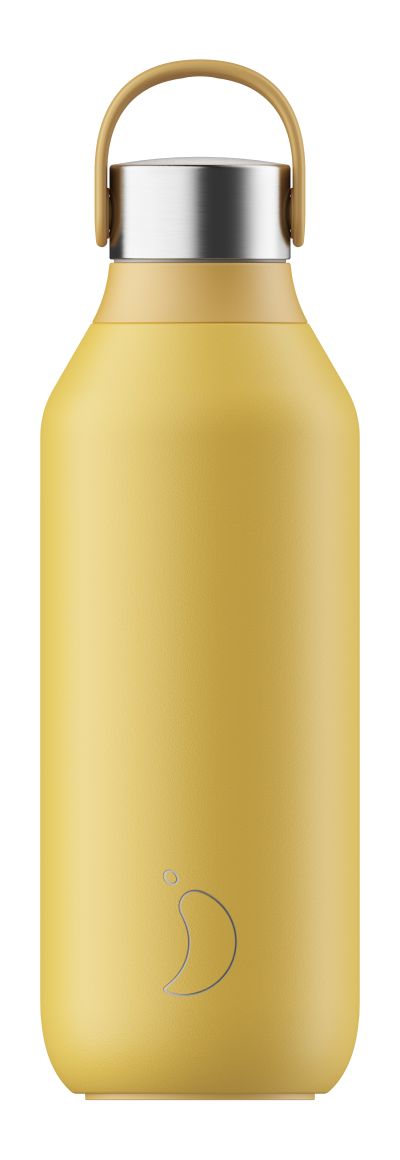 Series 2 Chilly's Bottle - Pollen Yellow 500 ml