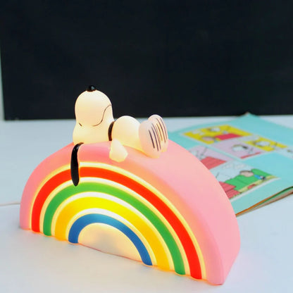Snoopy Rainbow Mini LED Lamp