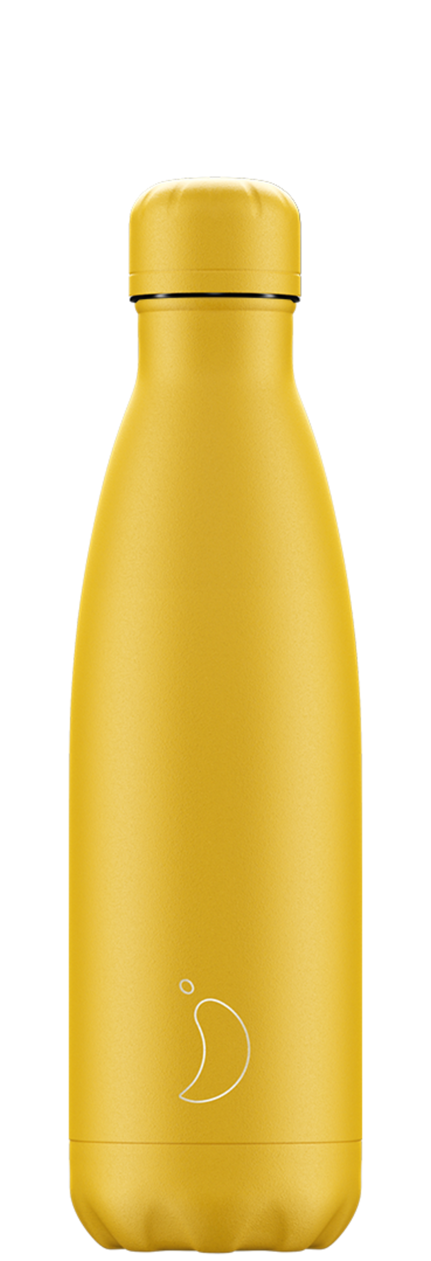 Matte All Burnt Yellow Chilly's Bottle 500ml