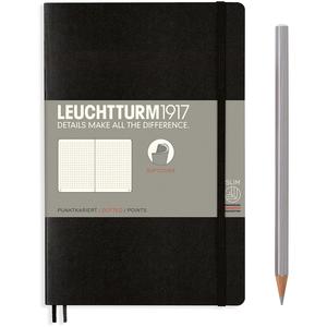 Leuchtturm B6 Dotted Notebook Black