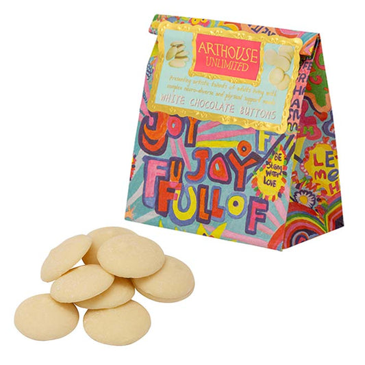 Full of Joy, White Chocolate Buttons