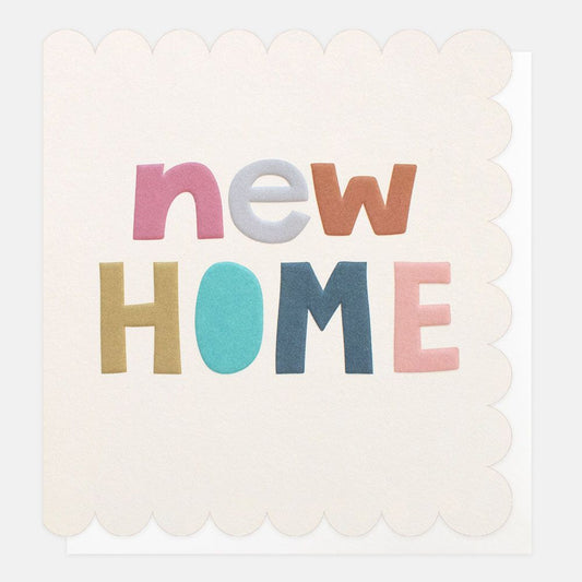 New Home Card - Scalloped Edge